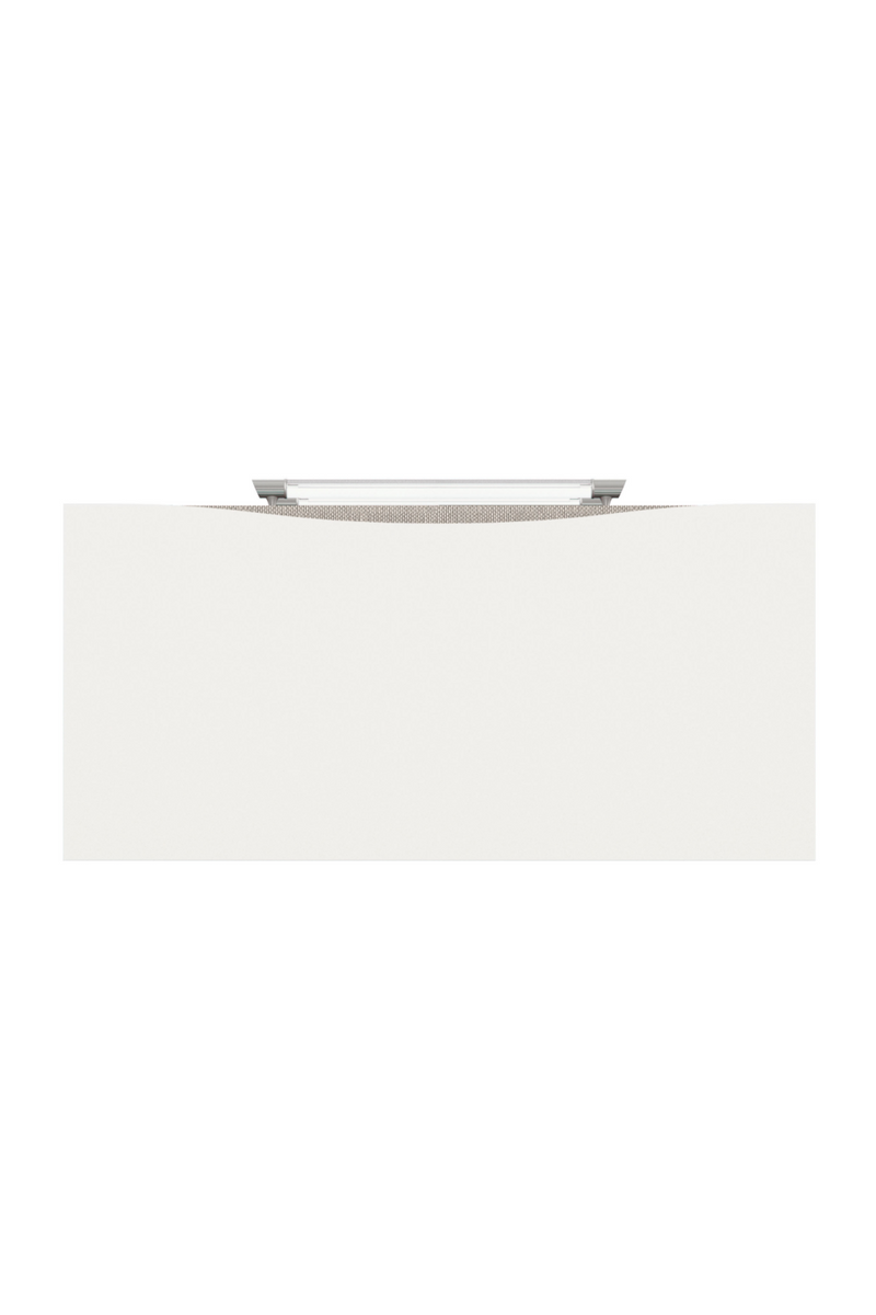 White 3-Drawer Nightstand | Caracole A Clear Touch | Woodfurniture.com