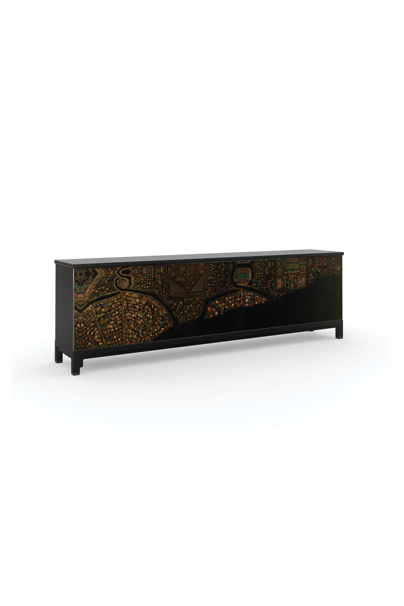 Art Printed Wooden Sideboard | Caracole Mosaic | Woodfurniture.com