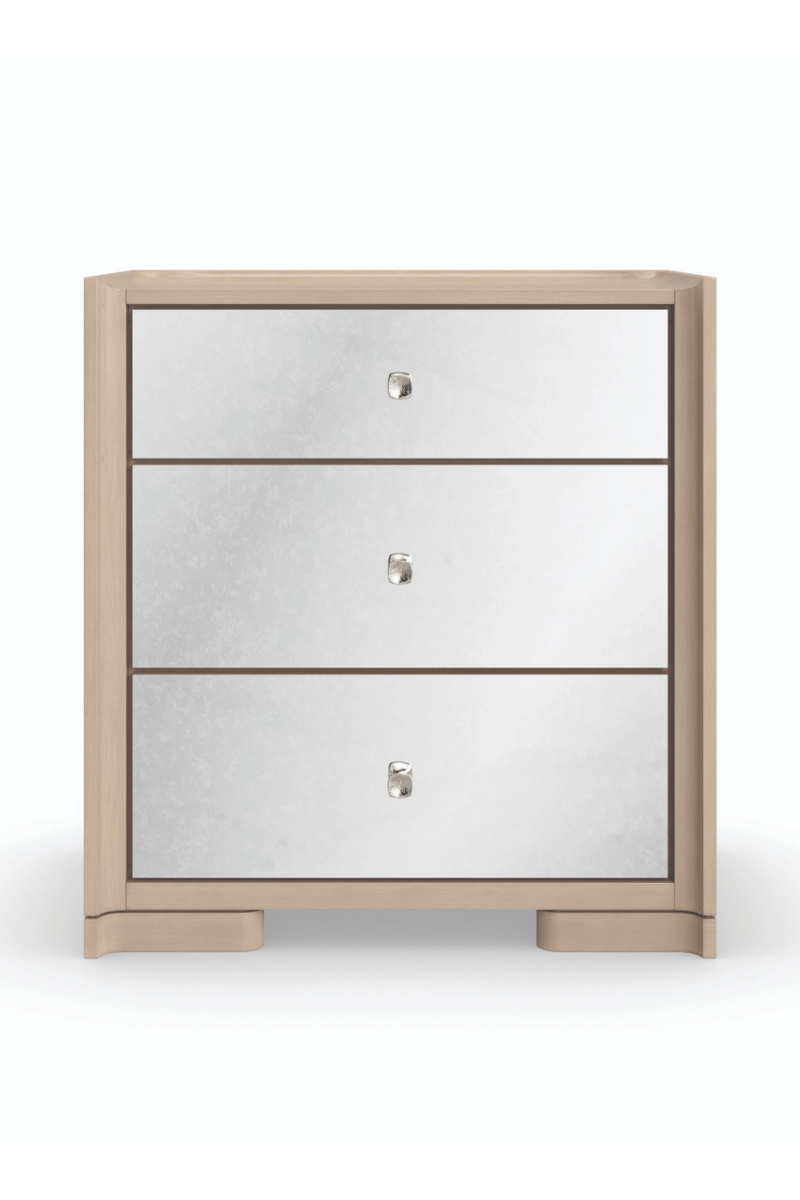 Mirrored Drawers Nightstand | Caracole In Your Dreams | Woodfurniture.com