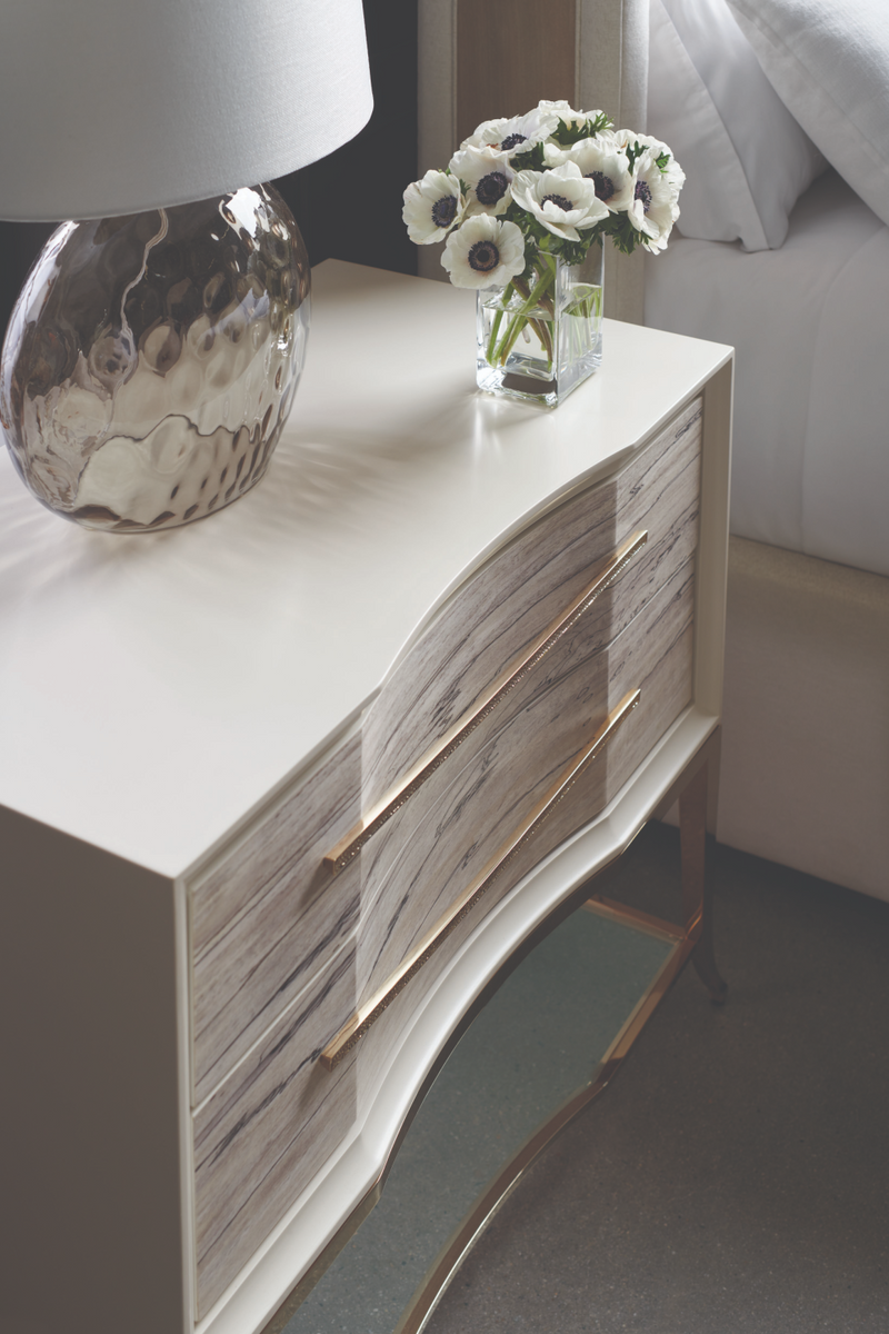 White Maple Nightstand | Caracole Natures Rhythm | Woodfurniture.com