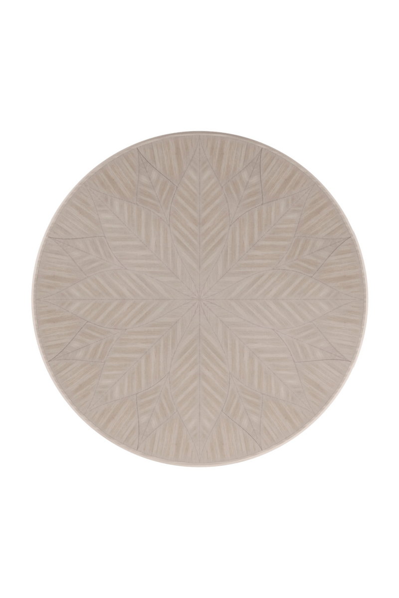 Rosette Motif Dining Table | Caracole Great Expectations | Woodfurniture.com