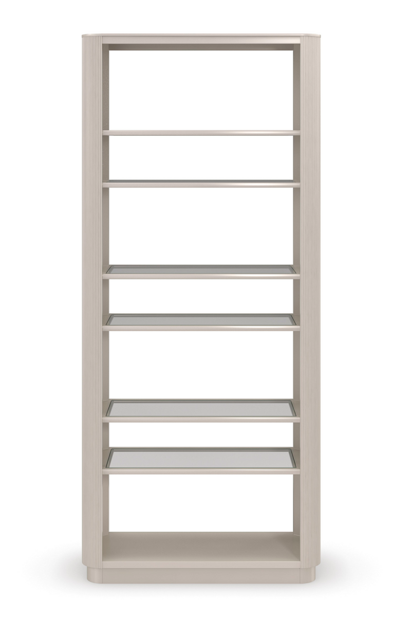 White Wooden Bookcase | Caracole Higher Love | Woodfurniture.com
