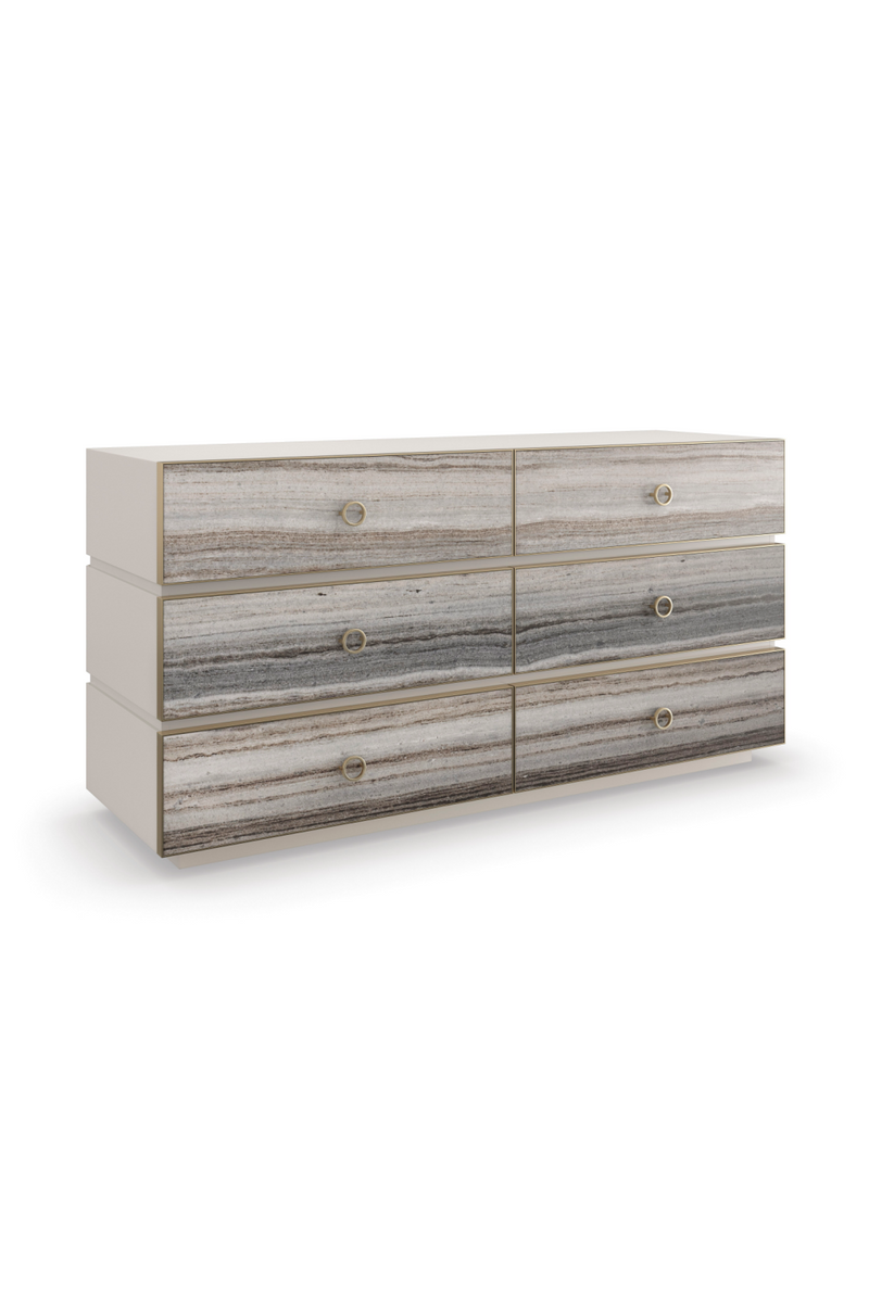 Neutral-Hued Dresser | Caracole Bedrock | Woodfurniture.com