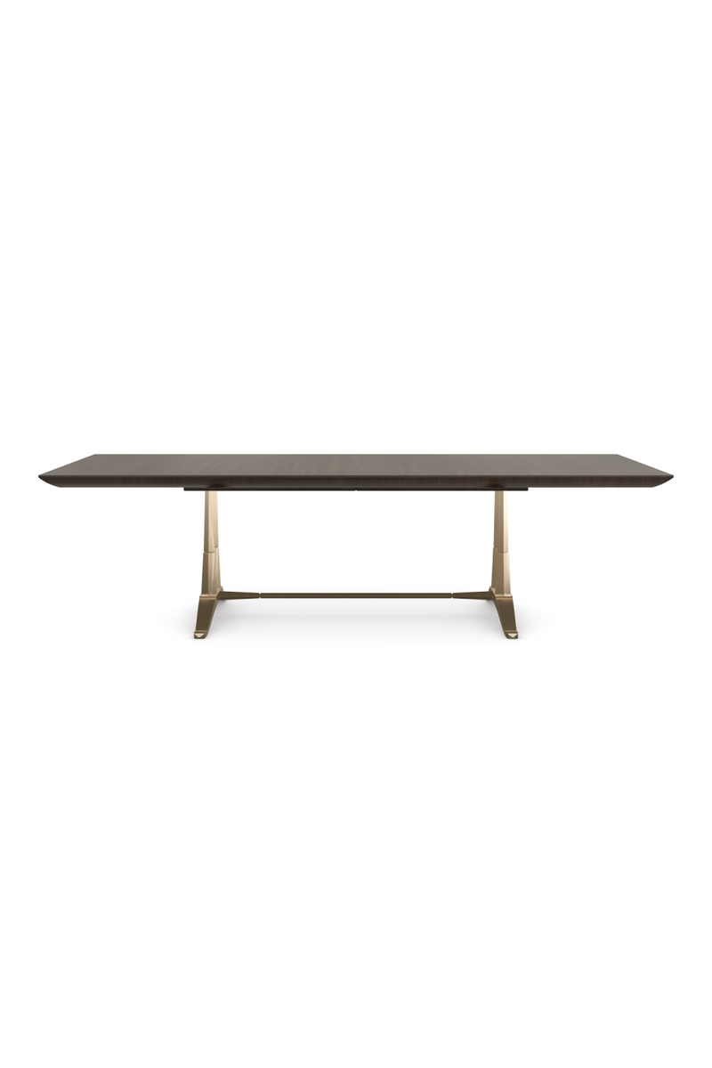 Modern Trestle Dining Table | Caracole D'Orsay | Woodfurniture.com