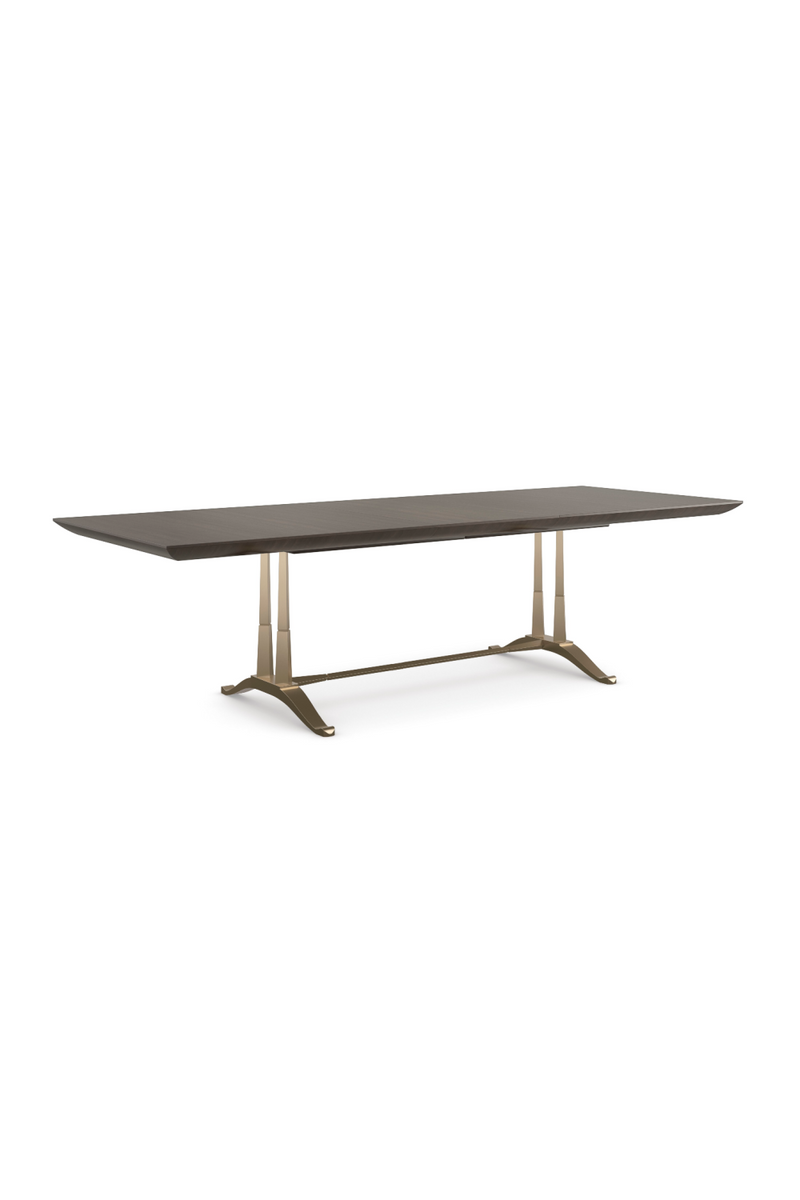 Modern Trestle Dining Table | Caracole D'Orsay | Woodfurniture.com