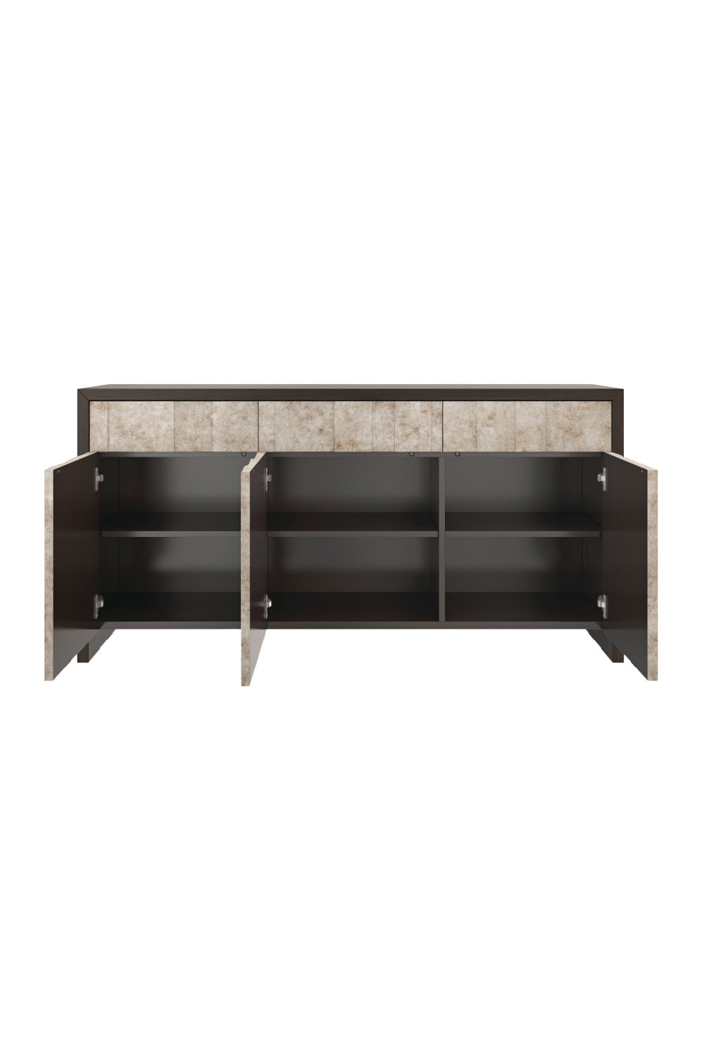 Silver Leaf Sideboard | Caracole Golden Hour | Woodfurniture.com