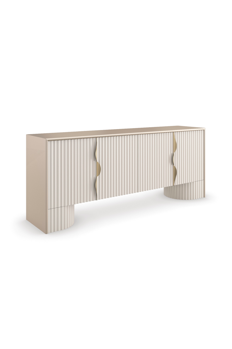 Neutral-Hued Modern Sideboard | Caracole Conrinthian | Woodfurniture.com
