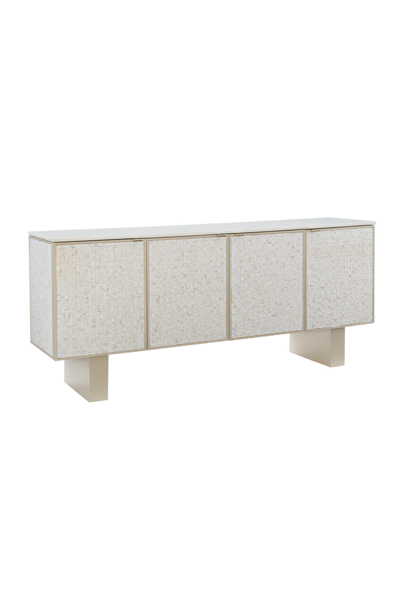 Stacked Shell Sideboard | Caracole Bomb-Shell | Woodfurniture.com