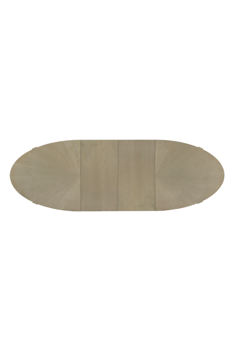 Silver Leaf Oval Dining Table | Caracole A House Favorite | Woodfurniture.com