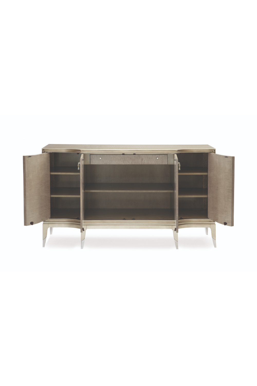 Silver Modern Sideboard | Caracole May I Serve You | Woodfurniture.com