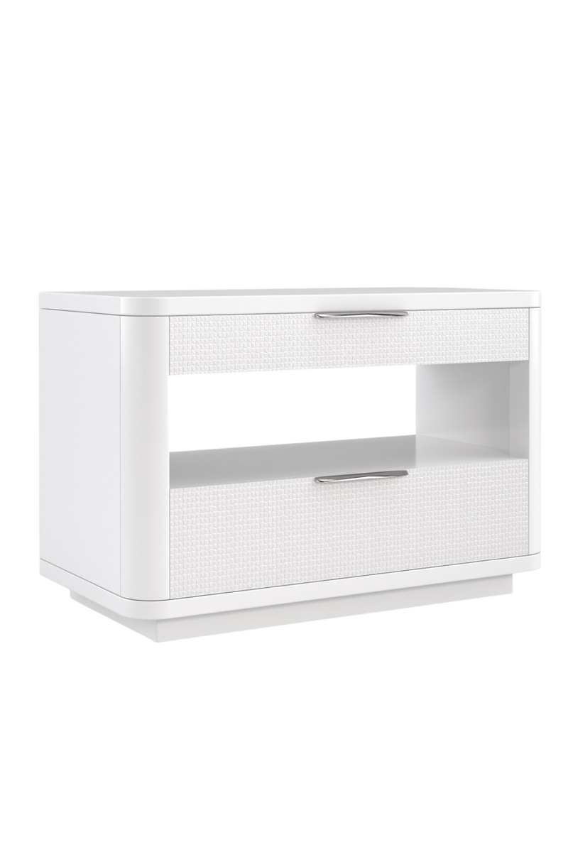 White Bedside Table | Caracole In Touch | Woodfurniture.com
