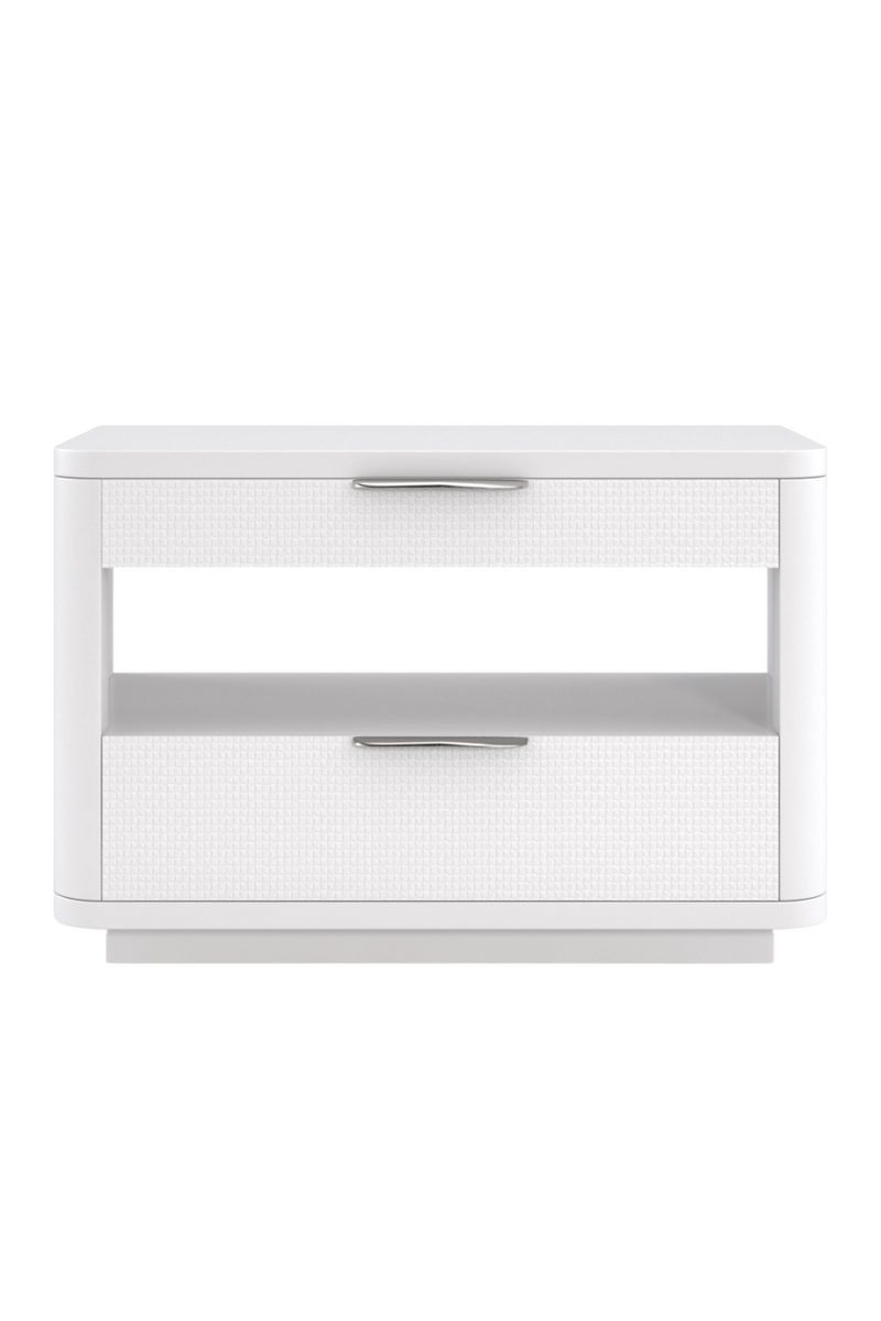 White Bedside Table | Caracole In Touch | Woodfurniture.com
