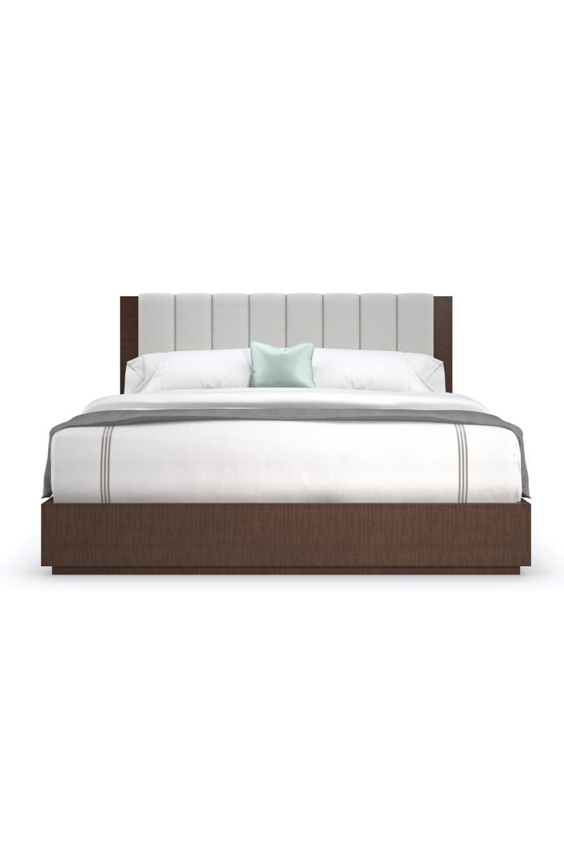 Brown Classic California King Bed | Caracole Inner Passion  | Woodfurniture.com