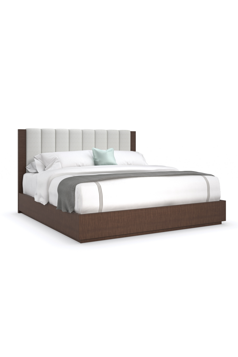 Brown Classic California King Bed | Caracole Inner Passion | Woodfurniture.com