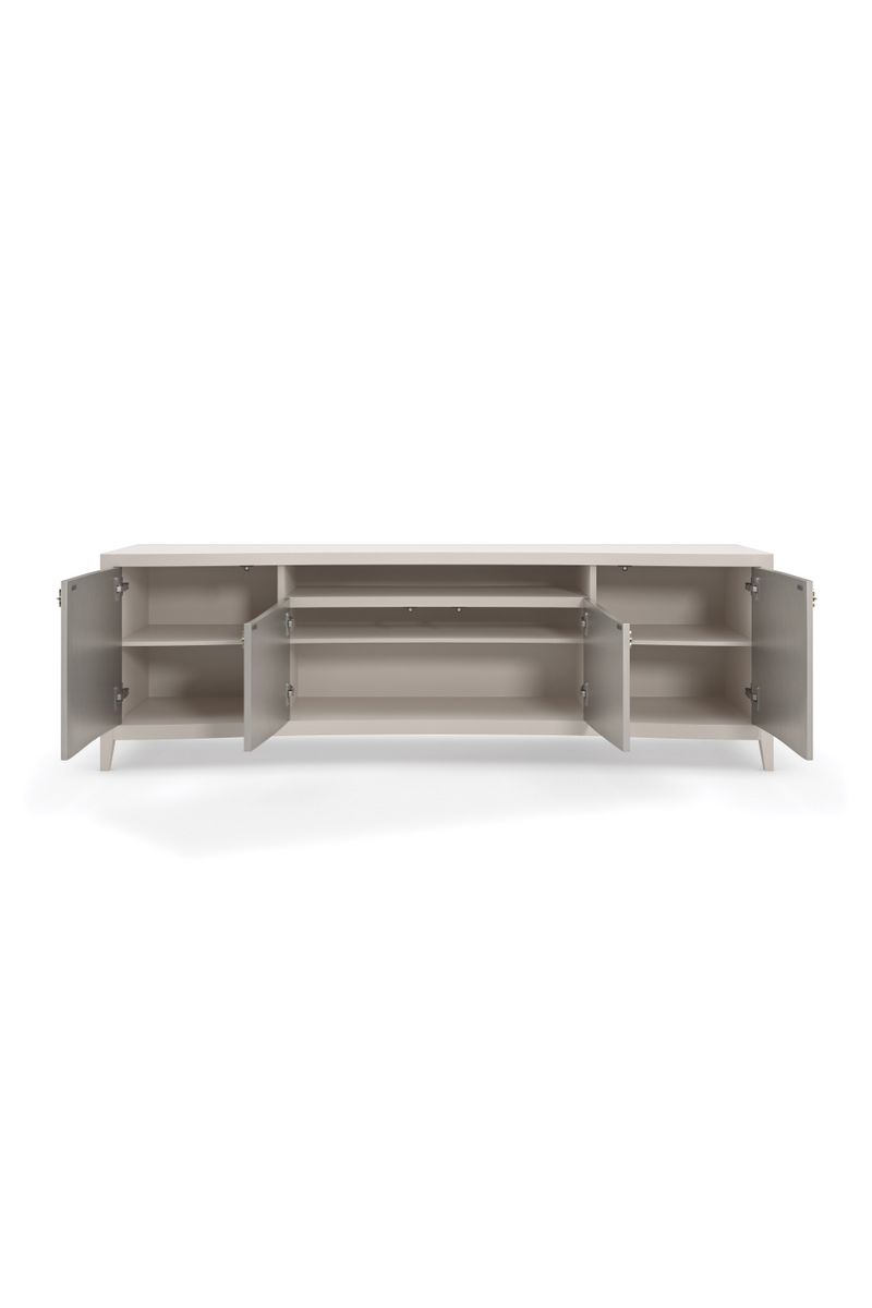 Silver Modern Media Cabinet | Caracole Full of Charm | Woodfurniture.com