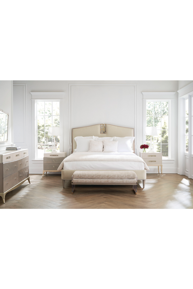 Shagreen Bedside Table | Caracole Acapella | Woodfurniture.com
