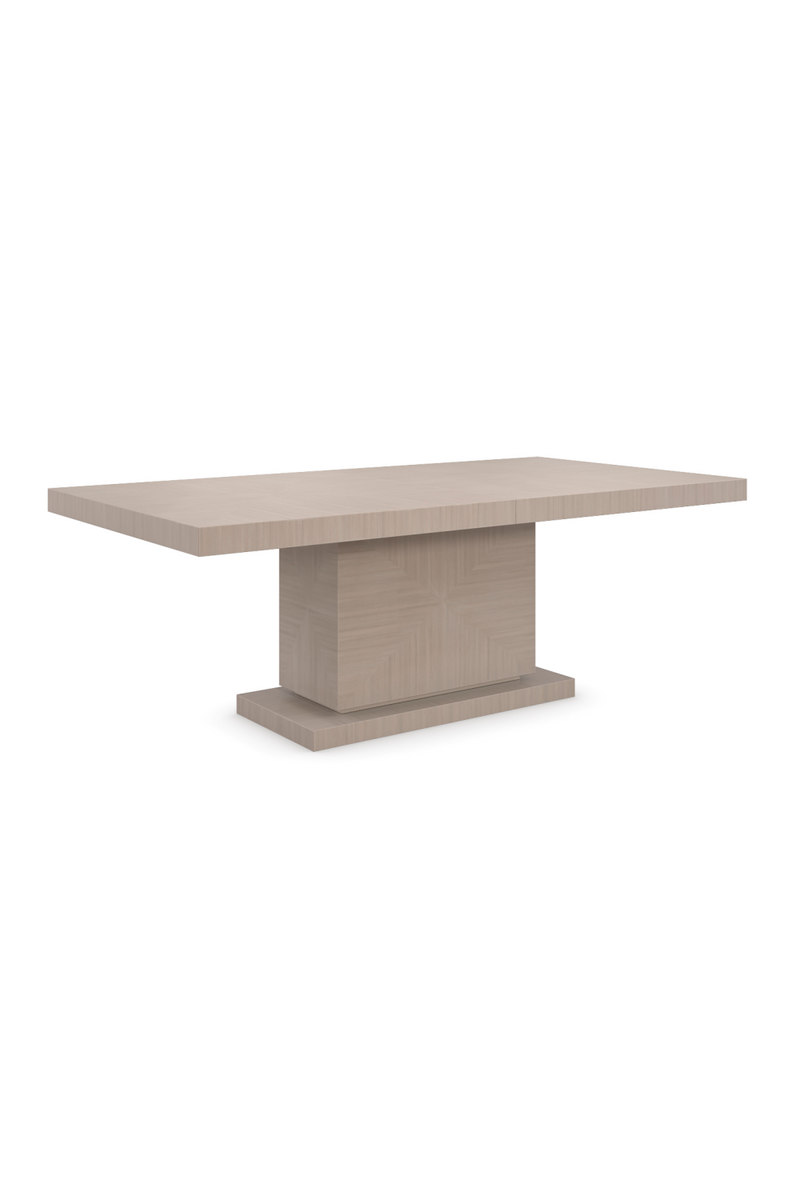 Gray Wooden Extendable Dining Table | Caracole Horizon | Woodfurniture.com