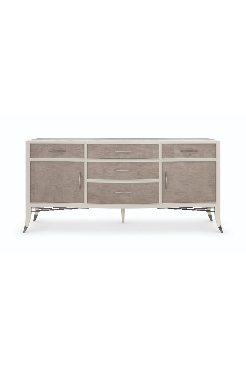 Gray Wooden Buffet | Caracole Break From Tradition | Woodfurniture.com