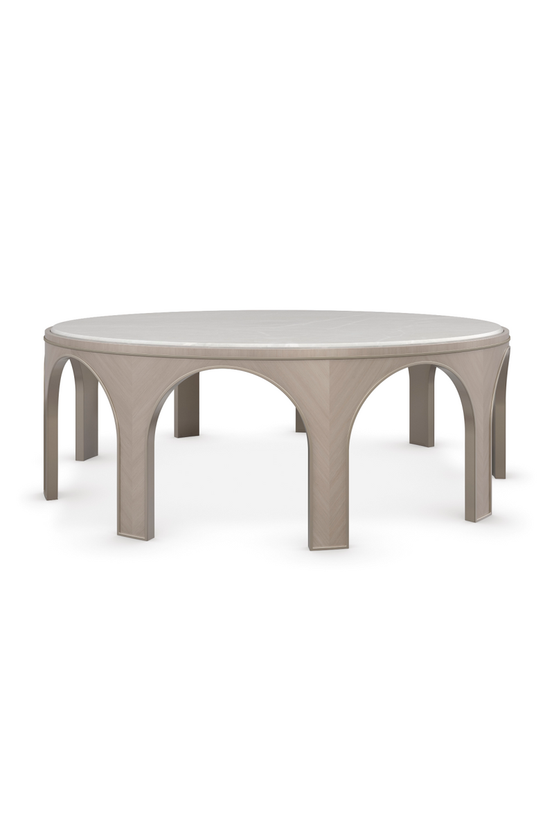 Arched Cocktail Table | Caracole Metropolis | Woodfurniture.com