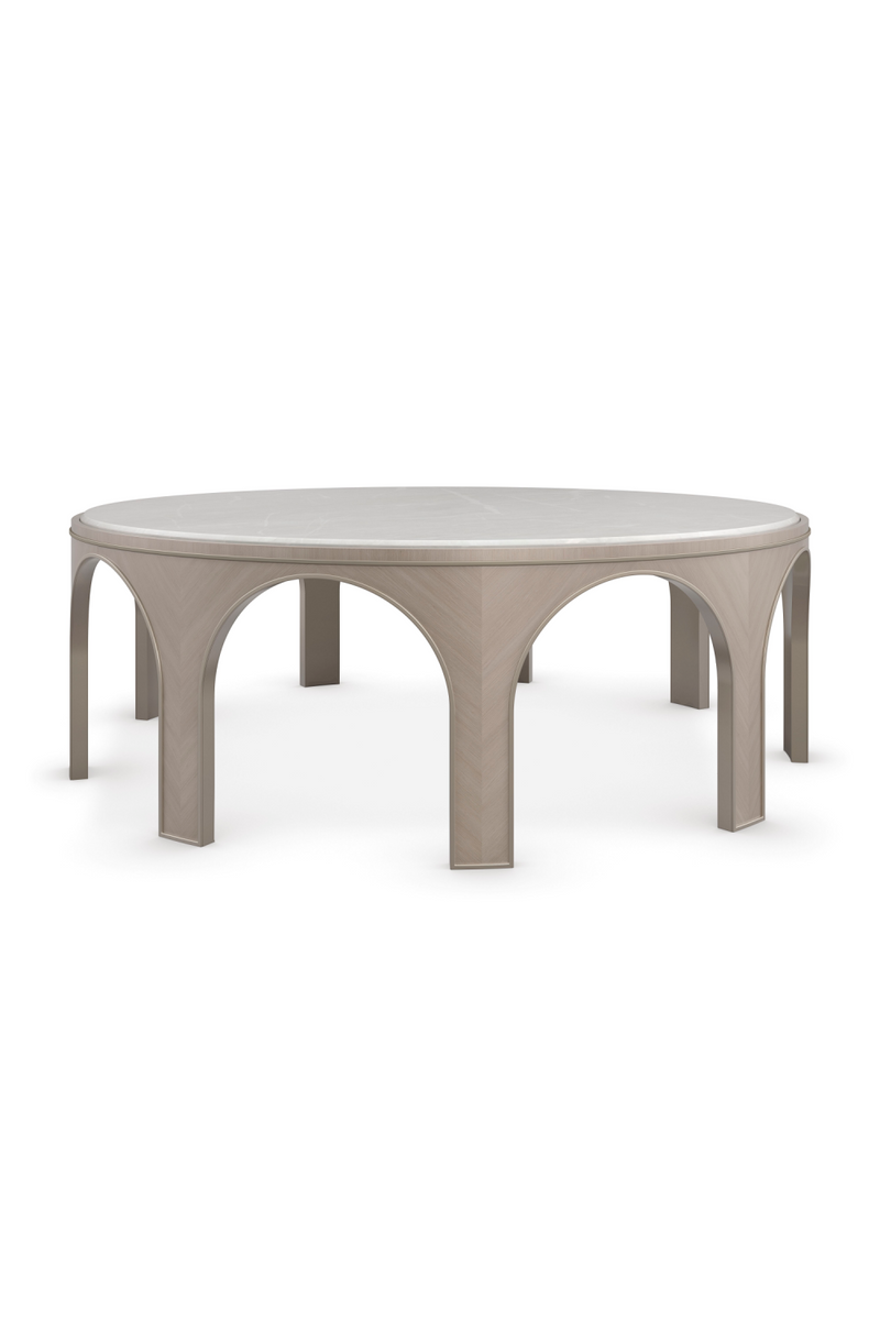 Arched Cocktail Table | Caracole Metropolis | Woodfurniture.com