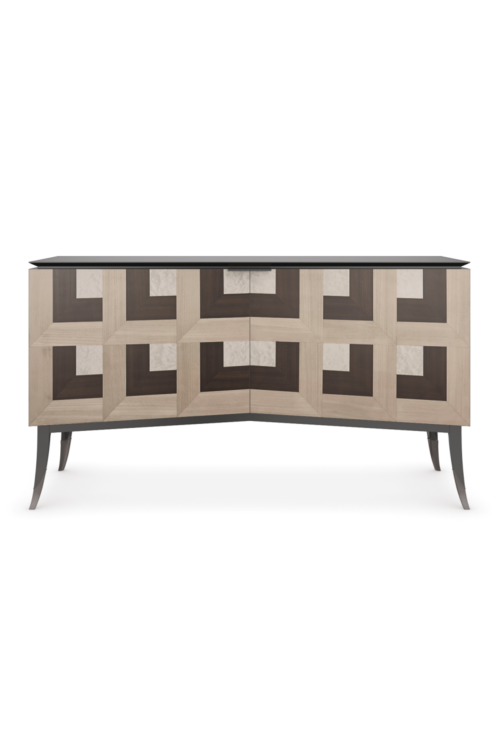 Patterned Wooden Sideboard | Caracole Escher | Woodfurniture.com