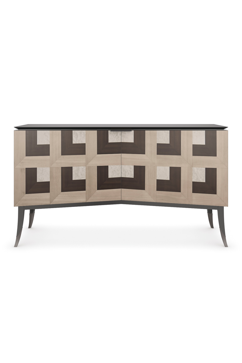 Patterned Wooden Sideboard | Caracole Escher | Woodfurniture.com