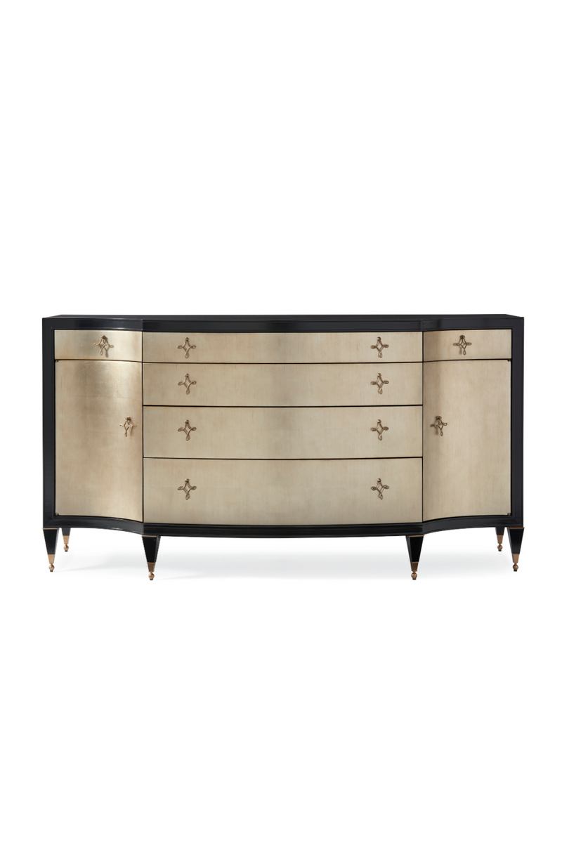 Black And Gold Dresser | Caracole Opposites Attract | Woodfurniture.com