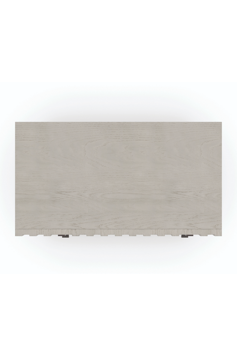 Taupe Slatted Modern Dresser | Caracole Clancy | Woodfurniture.com