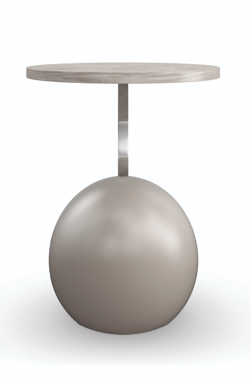 Modern Art Deco Side Table | Caracole Onyx | Woodfurniture.com