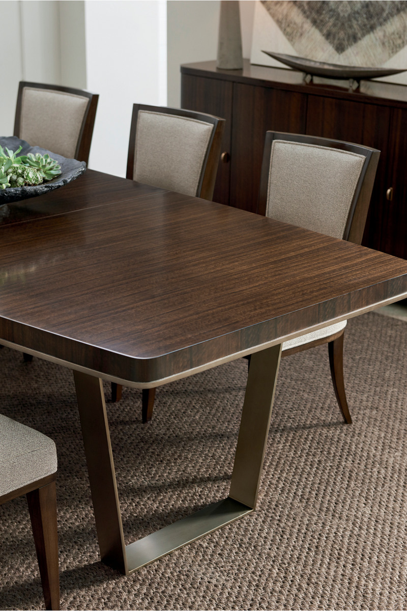 Eucalyptus Extendable Dining Table | Caracole Streamline | Woodfurniture.com