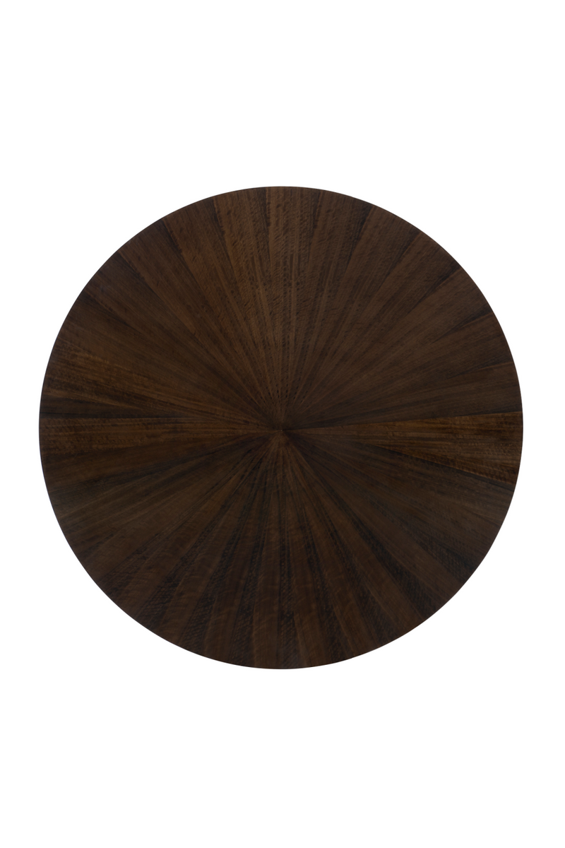 Round Wooden Dining Table | Caracole Moderne | Woodfurniture.com