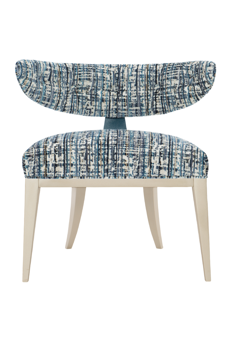 Crescent Back Accent Chair | Caracole Half Moon | Woodfurniture.com