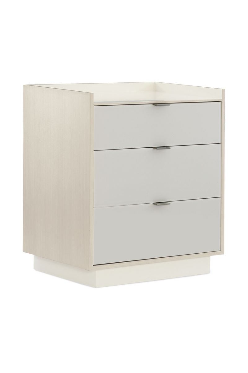 Ash Taupe Modern Nightstand | Caracole Expressions | Woodfurniture.com