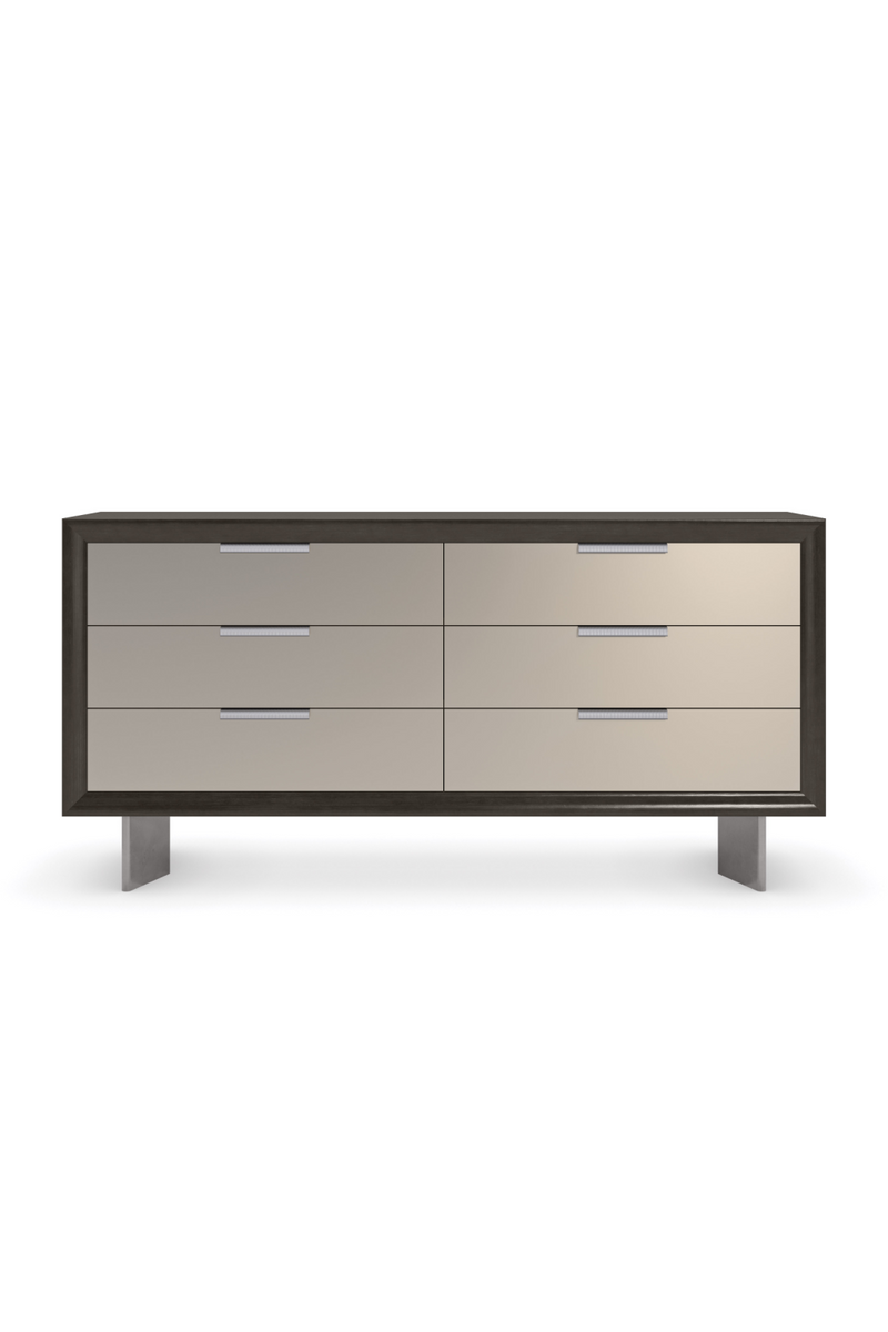 Bronze Mirrored Dresser | Caracole La Moda | Woodfurniture.com