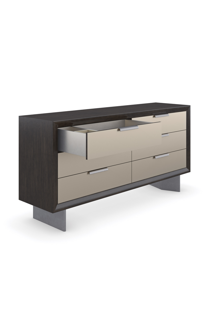 Bronze Mirrored Dresser | Caracole La Moda | Woodfurniture.com