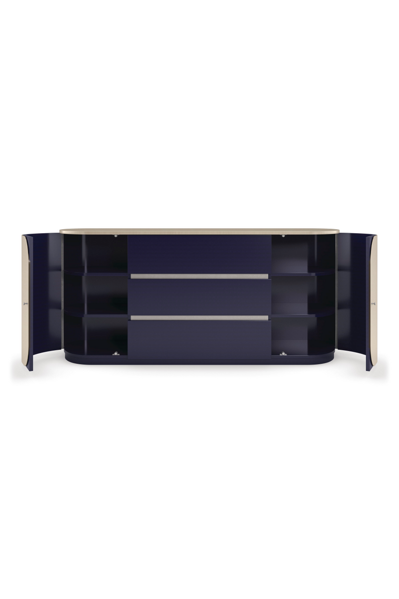 Oval Modern Dresser | Caracole Da Vita | Woodfurniture.com
