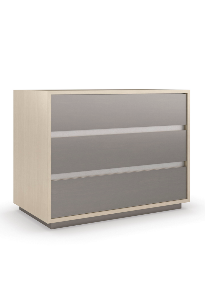 Monochromatic Modern Nightstand L | Caracole Da Vita | Woodfurniture.com