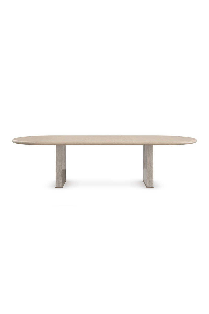 Oval Oak Dining Table | Caracole Emphasis | Woodfurniture.com