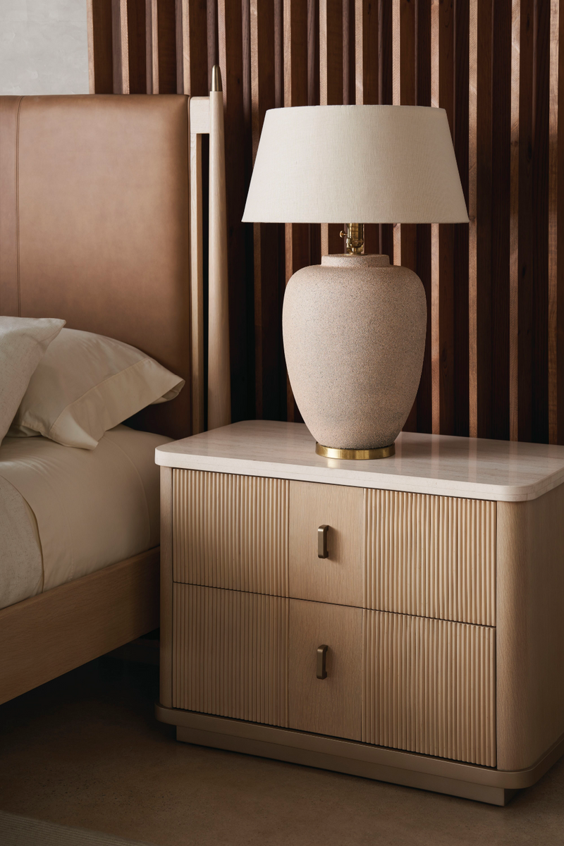 Oak Modern Nightstand | Caracole Rhythm | Woodfurniture.com