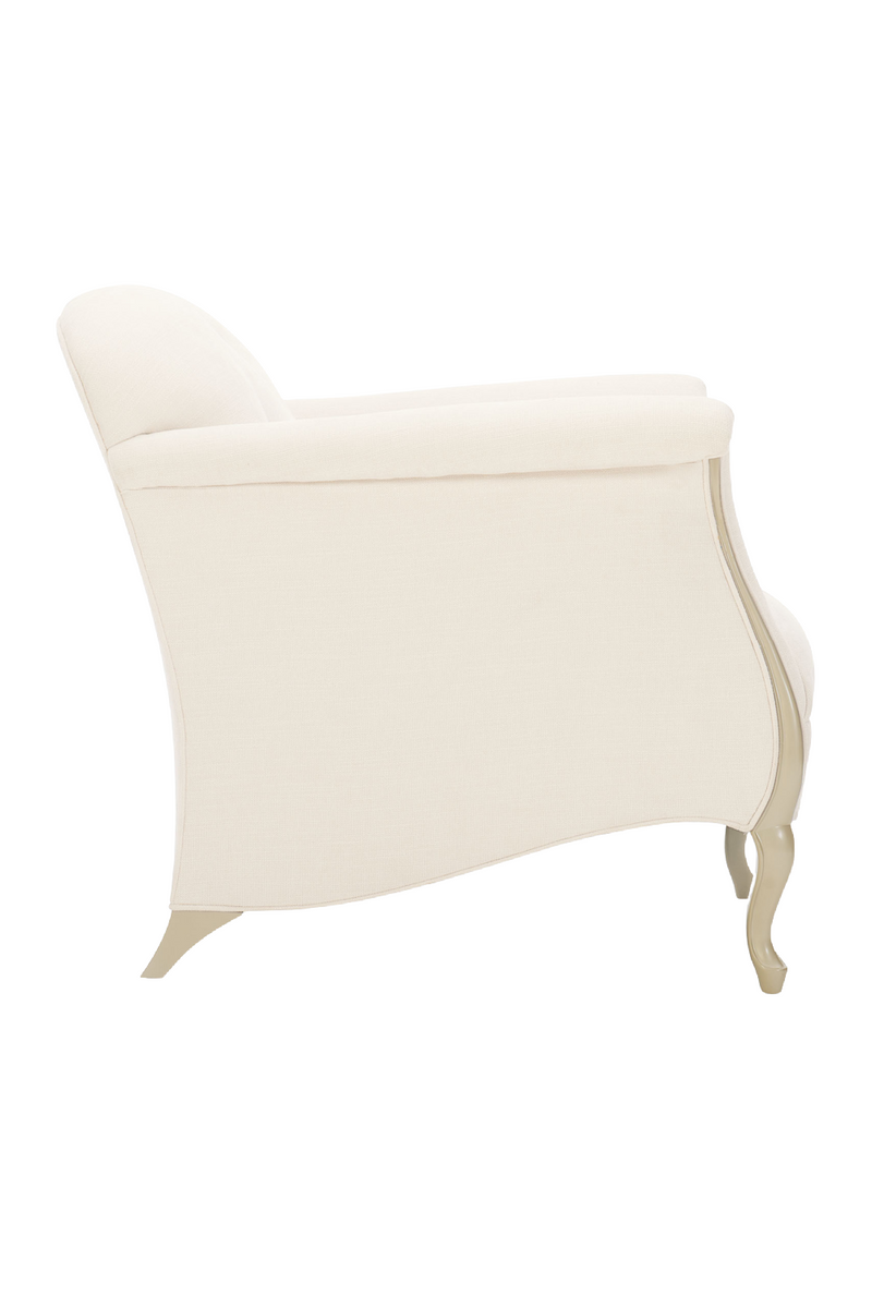 Scrolled Arms Accent Chair | Caracole Two To Tango | Woodfurniture.com