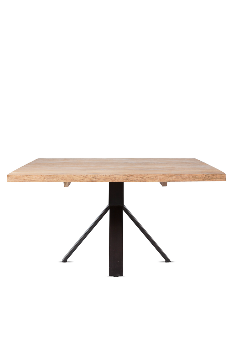 Square Teak Dining Table | Dareels Jati Square 140 | Wood Furniture