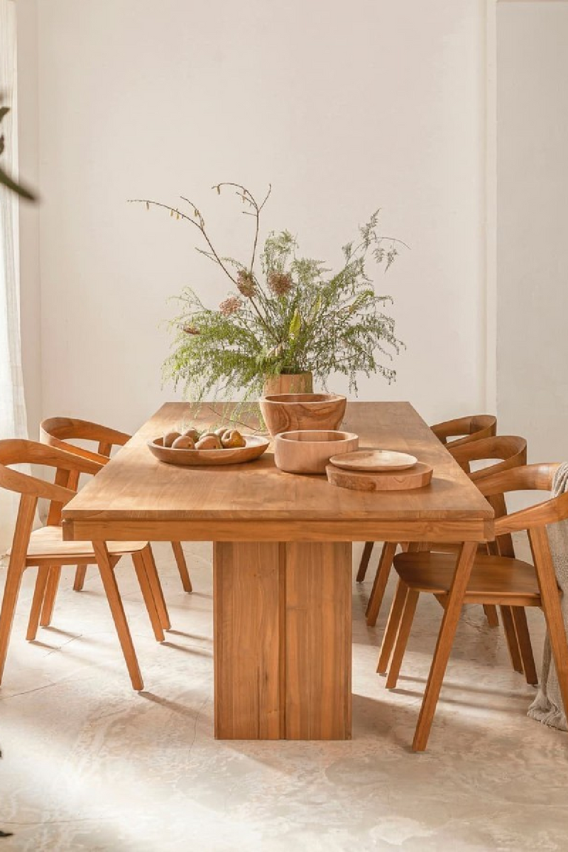 Modern Teak Dining Table | Dareels Kerbang | Woodfurniture.com