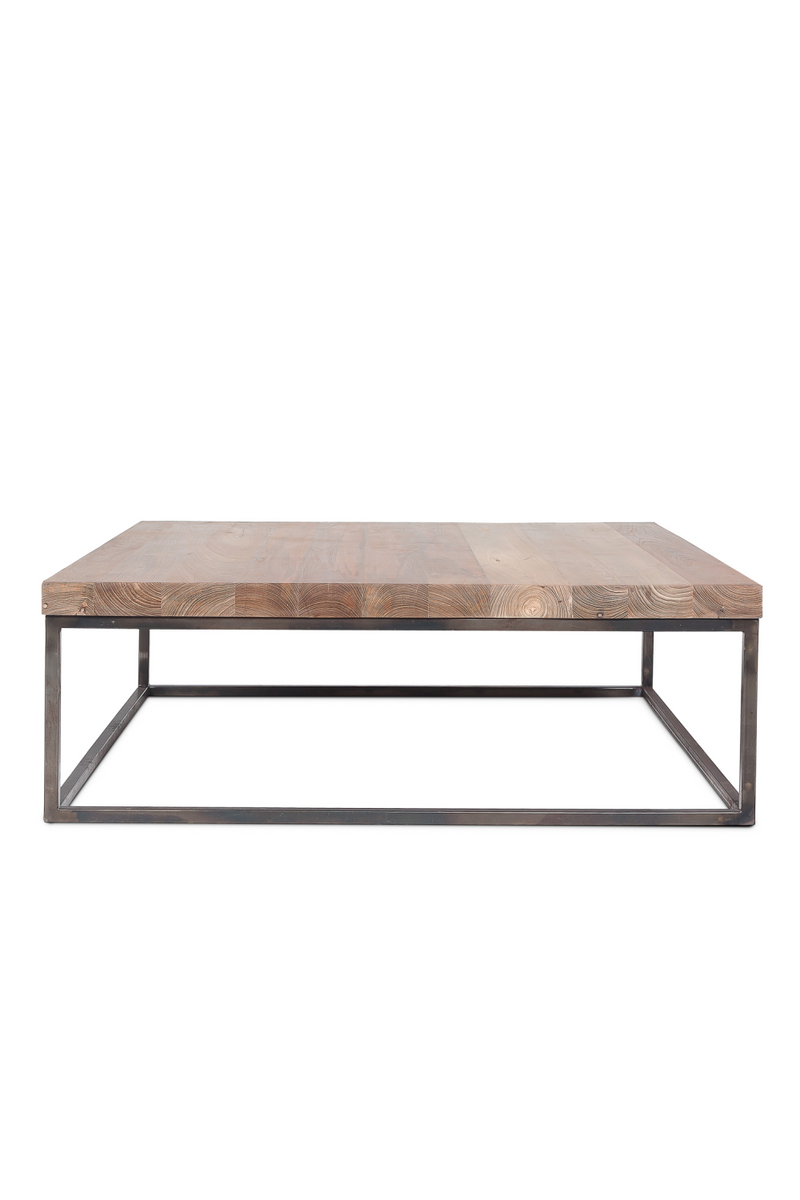 Square Teak Coffee Table | Dareels Two 100 | Woodfurniture.com