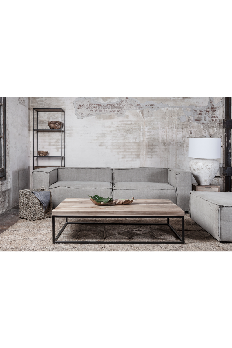 Rectangular Teak Coffee Table | Dareels Two | OROA TRADE