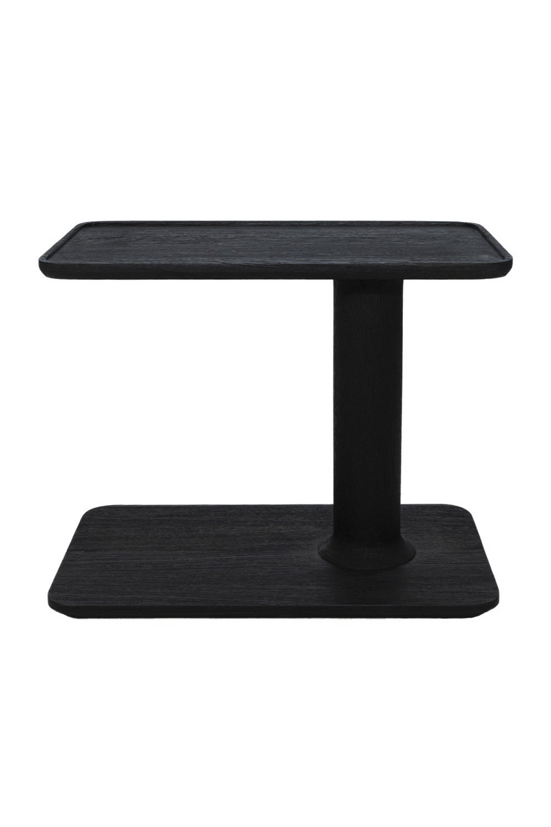 Black Rectangular Side Table | Dareels Kalak | Woodfurniture.com