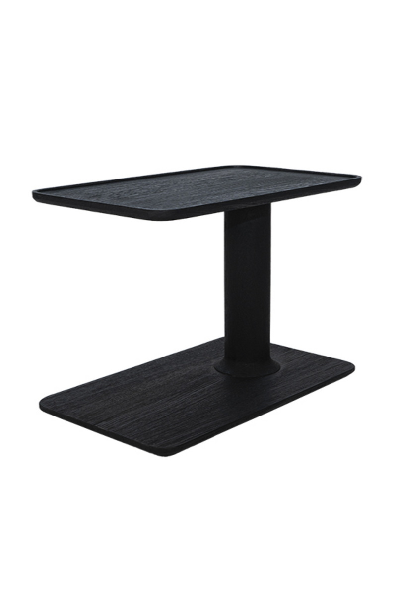 Black Rectangular Side Table | Dareels Kalak | Woodfurniture.com