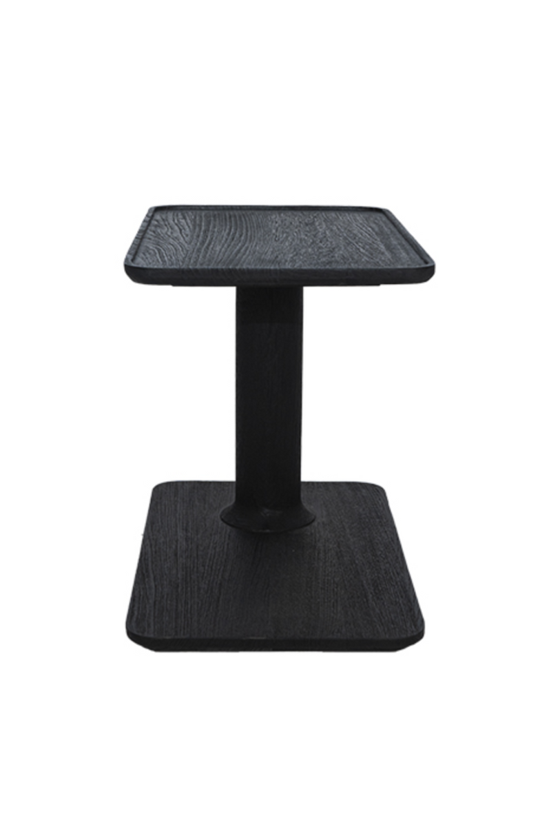 Black Rectangular Side Table | Dareels Kalak | Woodfurniture.com