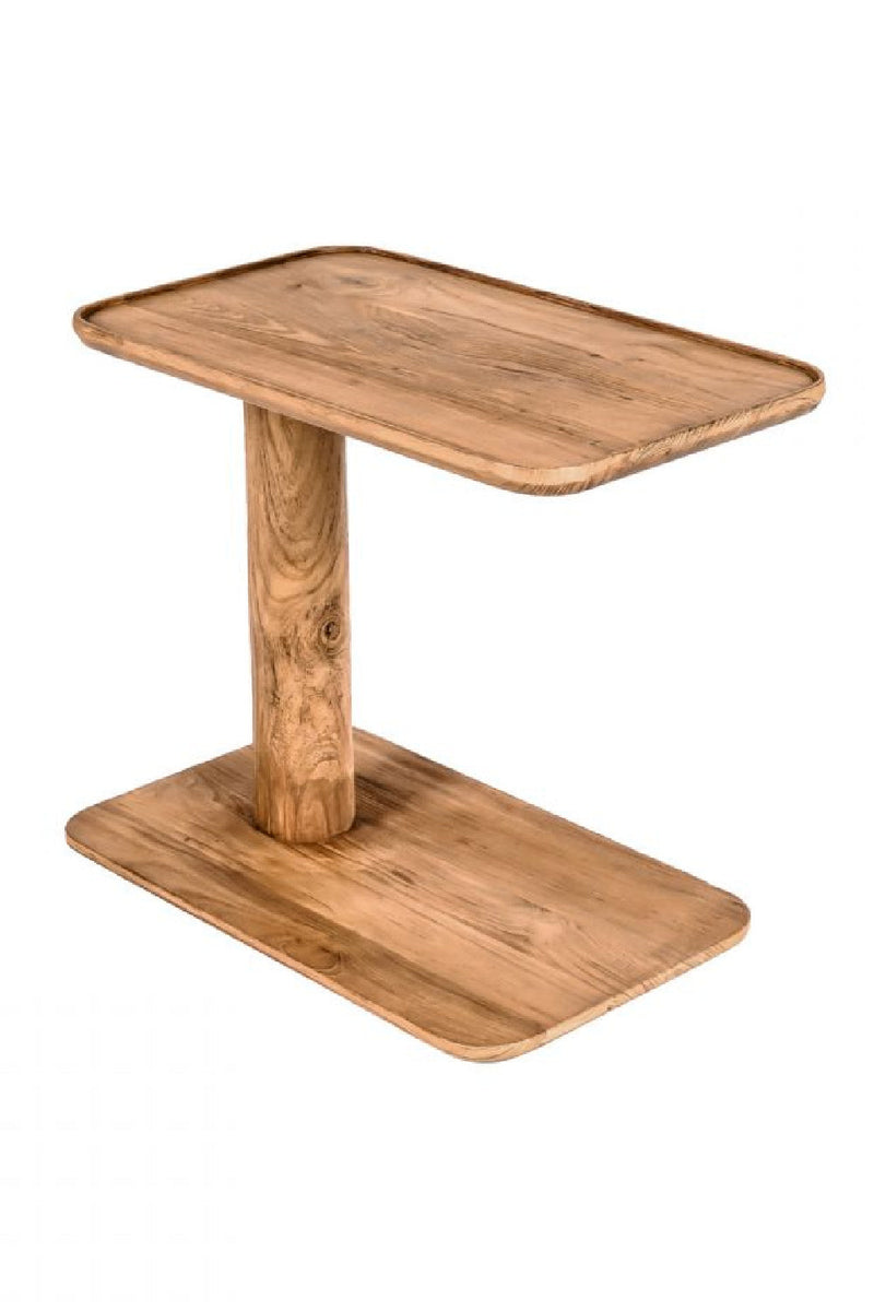 Rectangular Rustic Side Table | Dareels Kalak | Woodfurniture.com