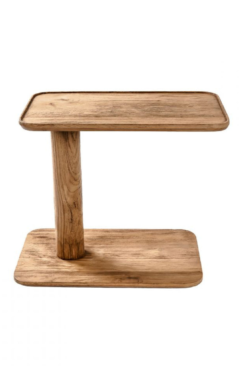 Rectangular Rustic Side Table | Dareels Kalak | Woodfurniture.com