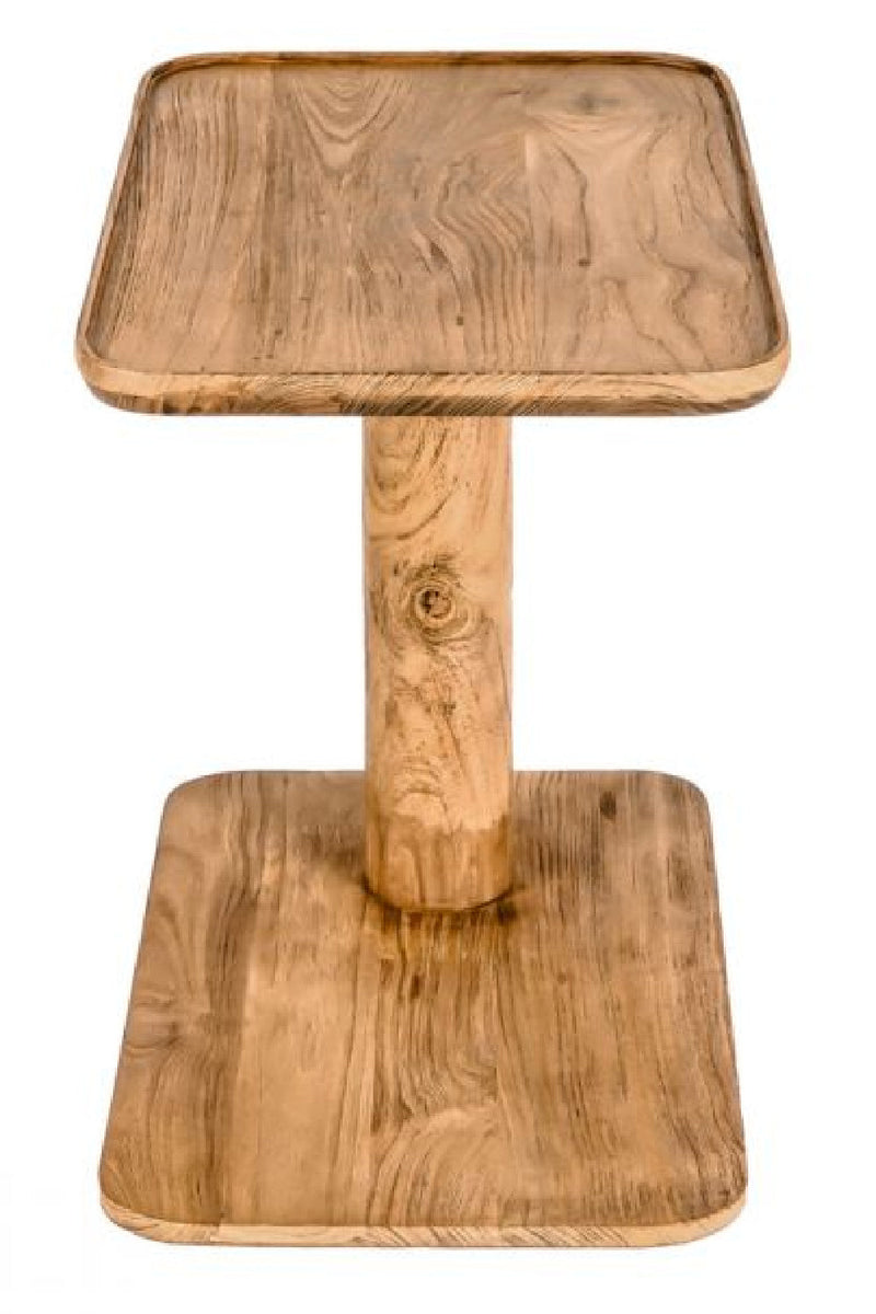 Rectangular Rustic Side Table | Dareels Kalak | Woodfurniture.com